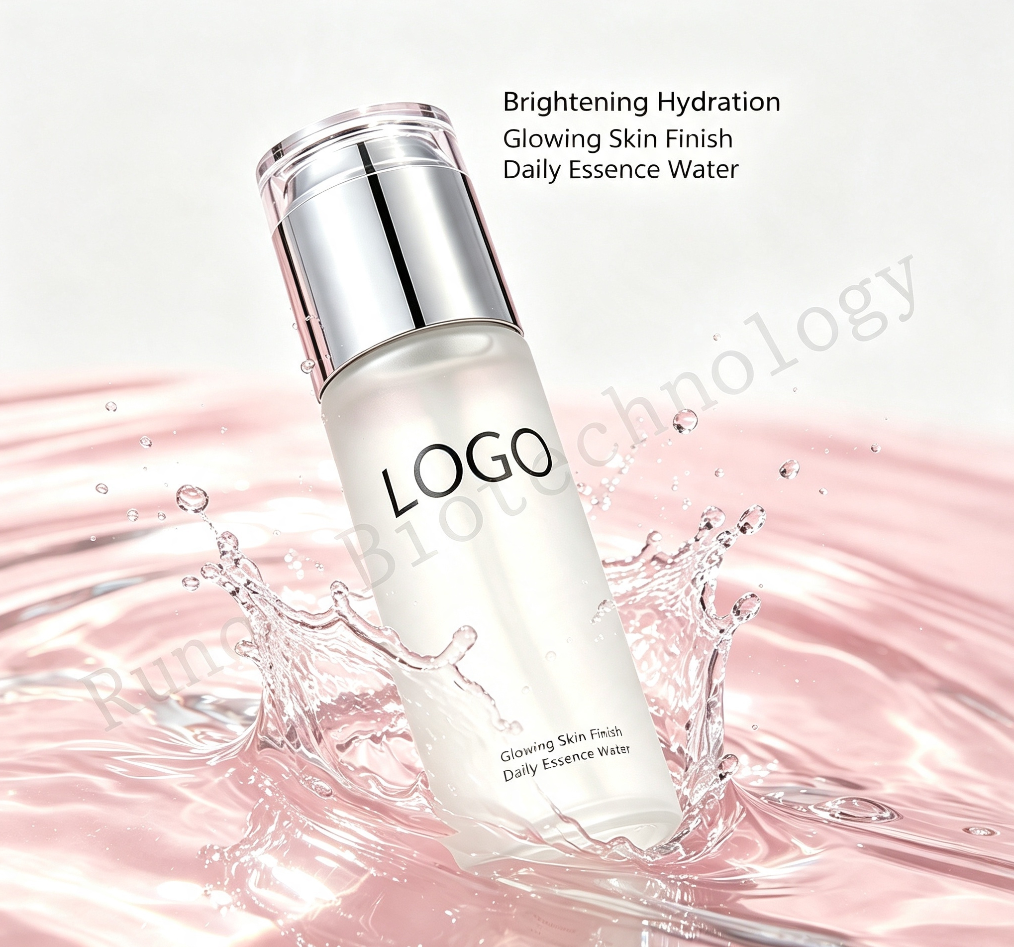 Arbutin Rose Brightening Glow Essence Water | Hydrating Firming Anti-Wrinkle Facial Toner Bulk Wholesale