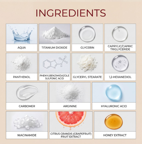 Summer Outdoor Refreshing Skincare Lightweight And Easy To Apply, Even Skin Tone Moisturizing Protective Cream