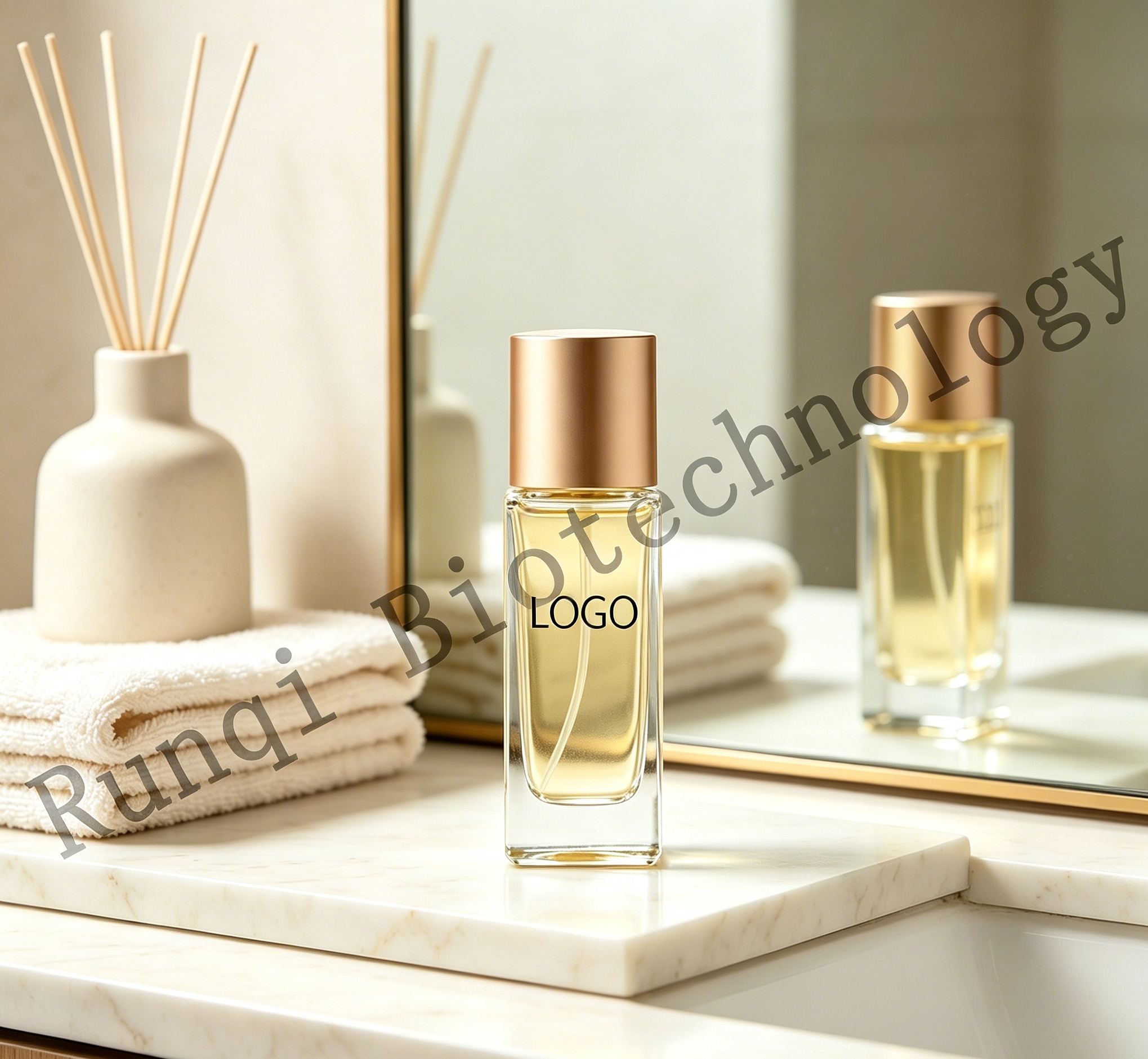 Private Label Facial Serum & Toner, Mild Hydrating Hyaluronic Acid Skin Lotion, Soothing Nourishing Firming Face Care, Support Drop Shipping & Custom Logo