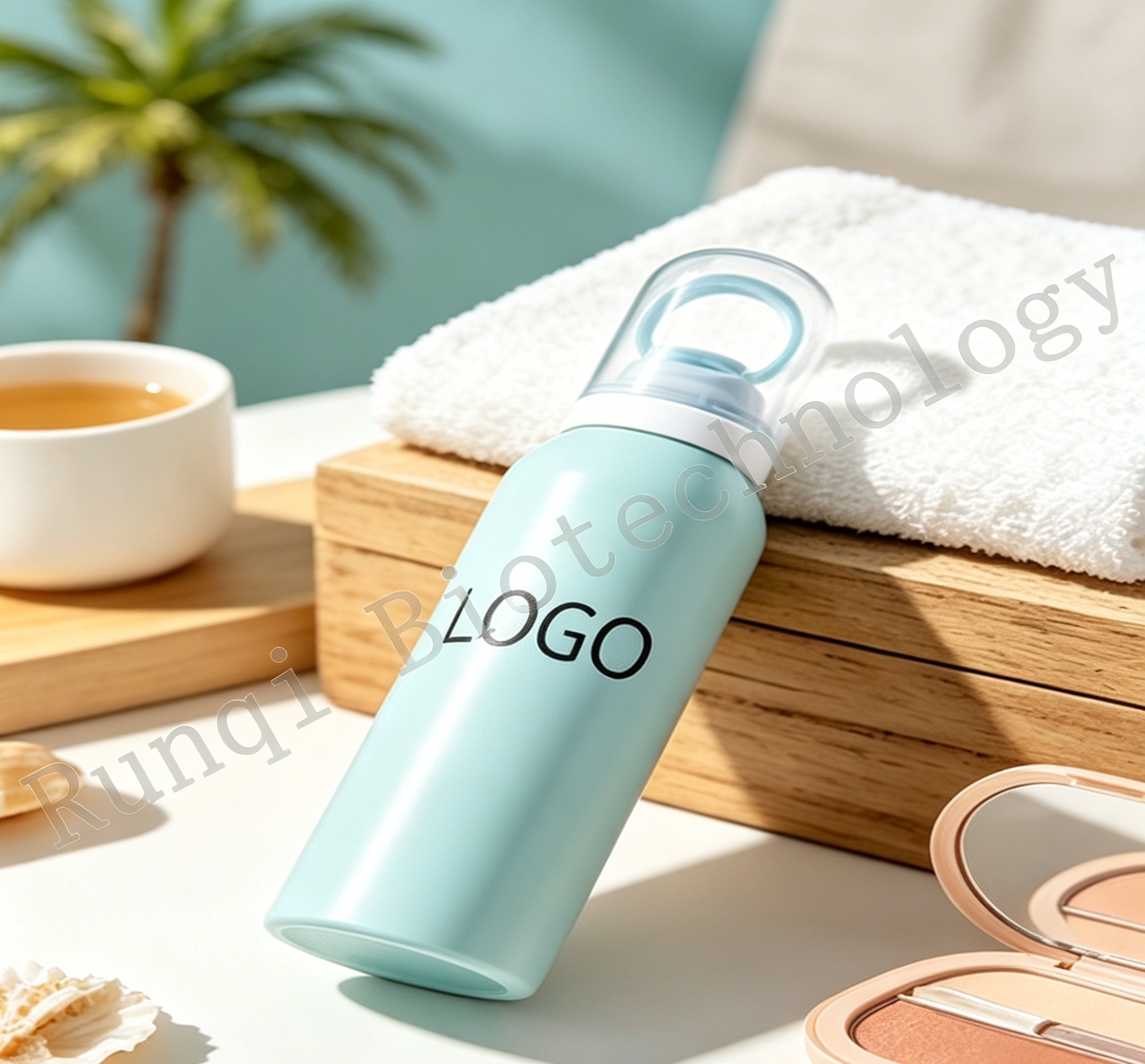 Water-Based Non-Greasy Face Sunscreen SPF50 PA+++, Whitening Hydrating Isolation Cream Full UV Protection For Women