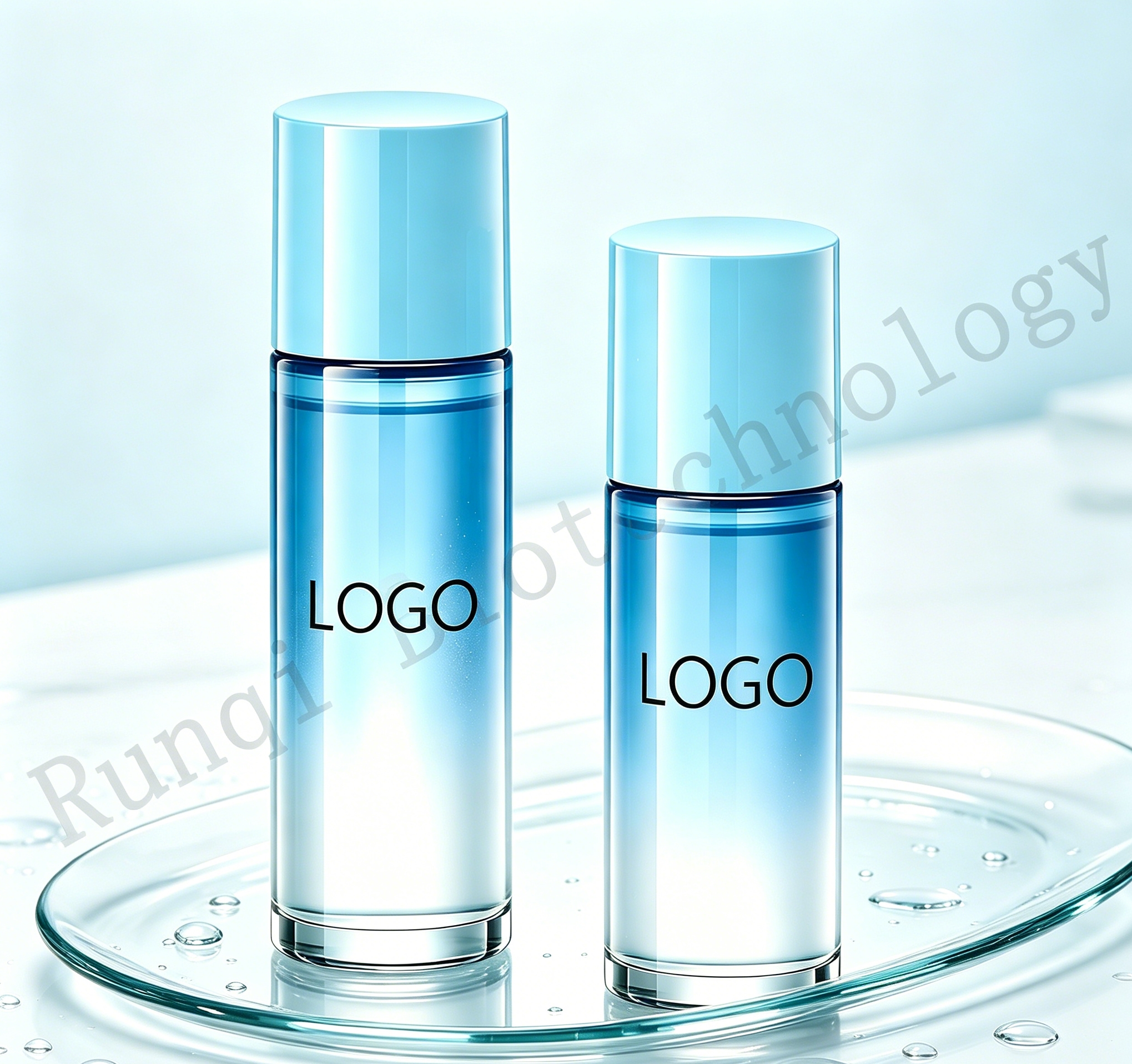 Glacier Water & Lotion Moisturizing Set | OEM Customizable, Full English Version for Global Markets