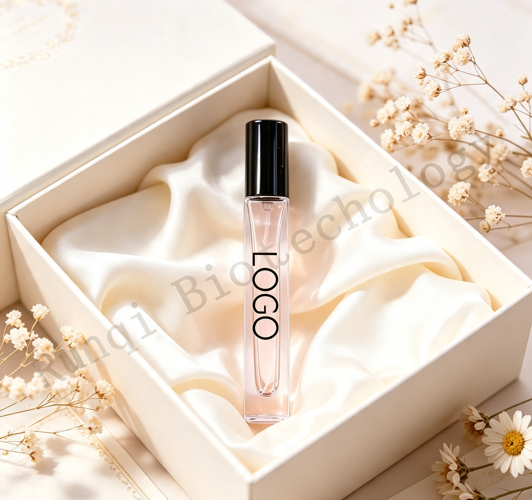 Custom 10ml Thick Bottom Square Glass Perfume Spray Bottles, Portable Travel Refillable Cosmetic Atomizer & Roller Ball Vials for Wholesale Custom Logo