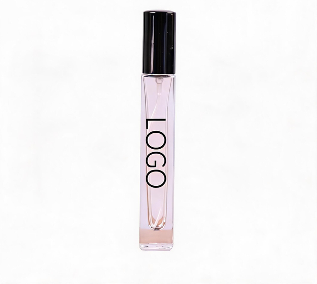 Custom 10ml Thick Bottom Square Glass Perfume Spray Bottles, Portable Travel Refillable Cosmetic Atomizer & Roller Ball Vials for Wholesale Custom Logo