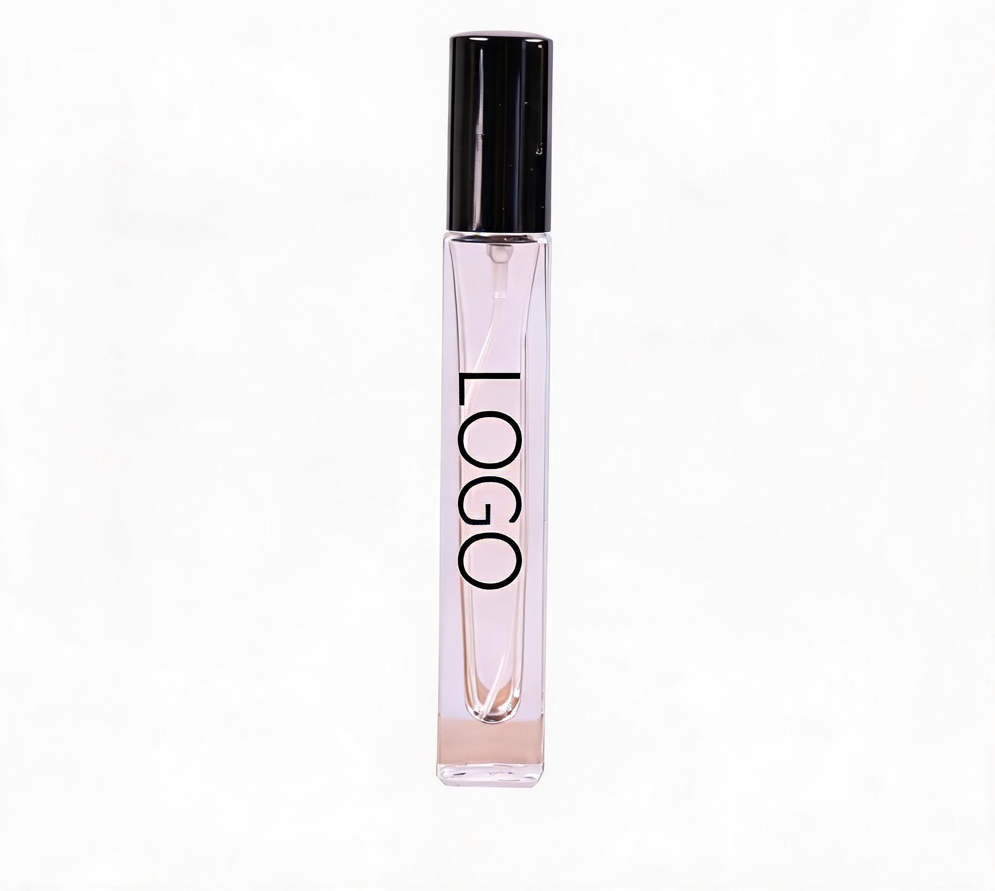 Custom 10ml Thick Bottom Square Glass Perfume Spray Bottles, Portable Travel Refillable Cosmetic Atomizer & Roller Ball Vials for Wholesale Custom Logo
