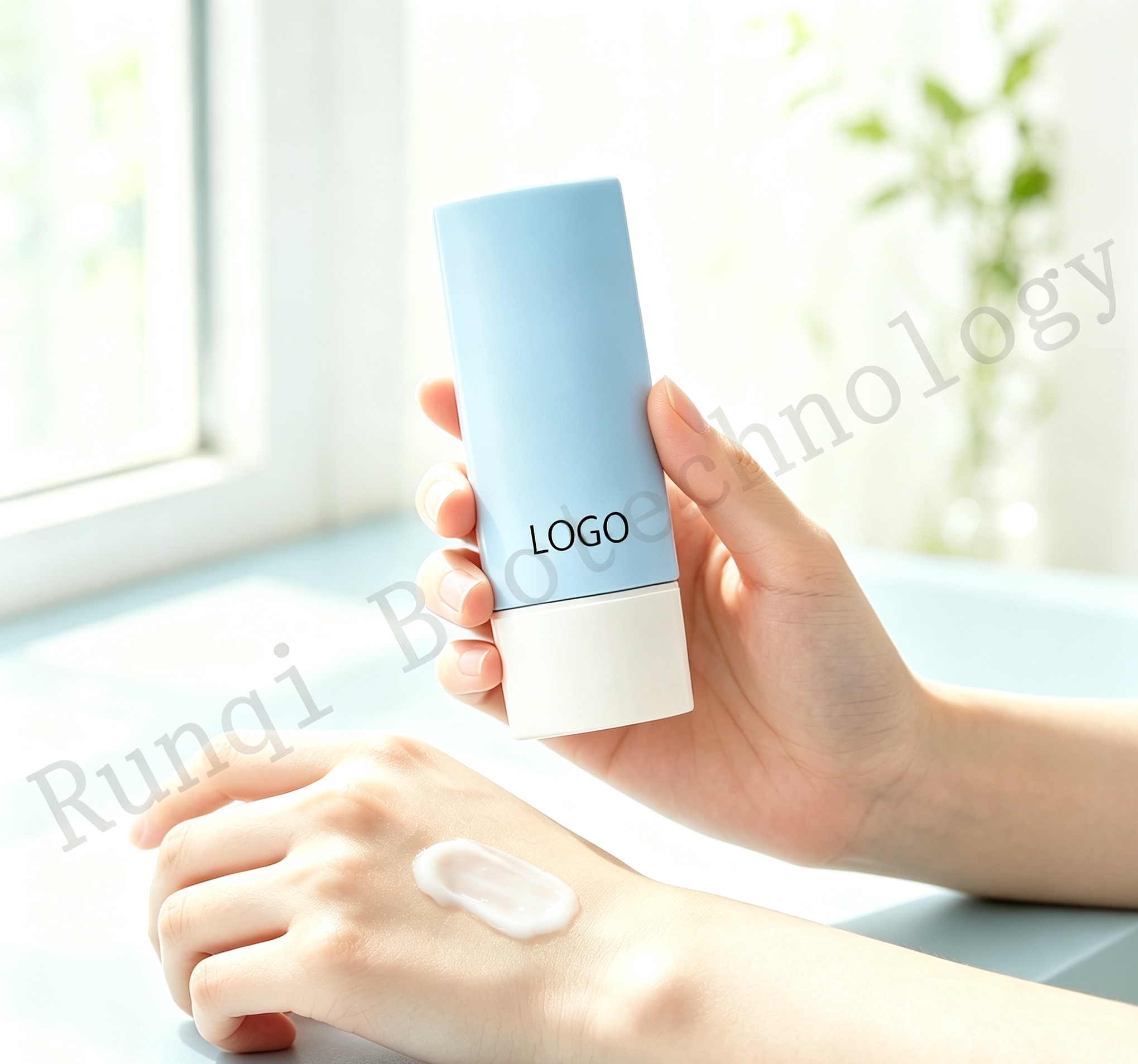 Waterproof Sweat Resistant Sun Cream, High Sun Protection, Smooth Non-Sticky Isolation Sunscreen