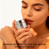 Whitening Sunscreen Cream - Long-Lasting UV Protection & Brightening Effect | All-Day Moisturizing Sunblock for Transparent Skin Care