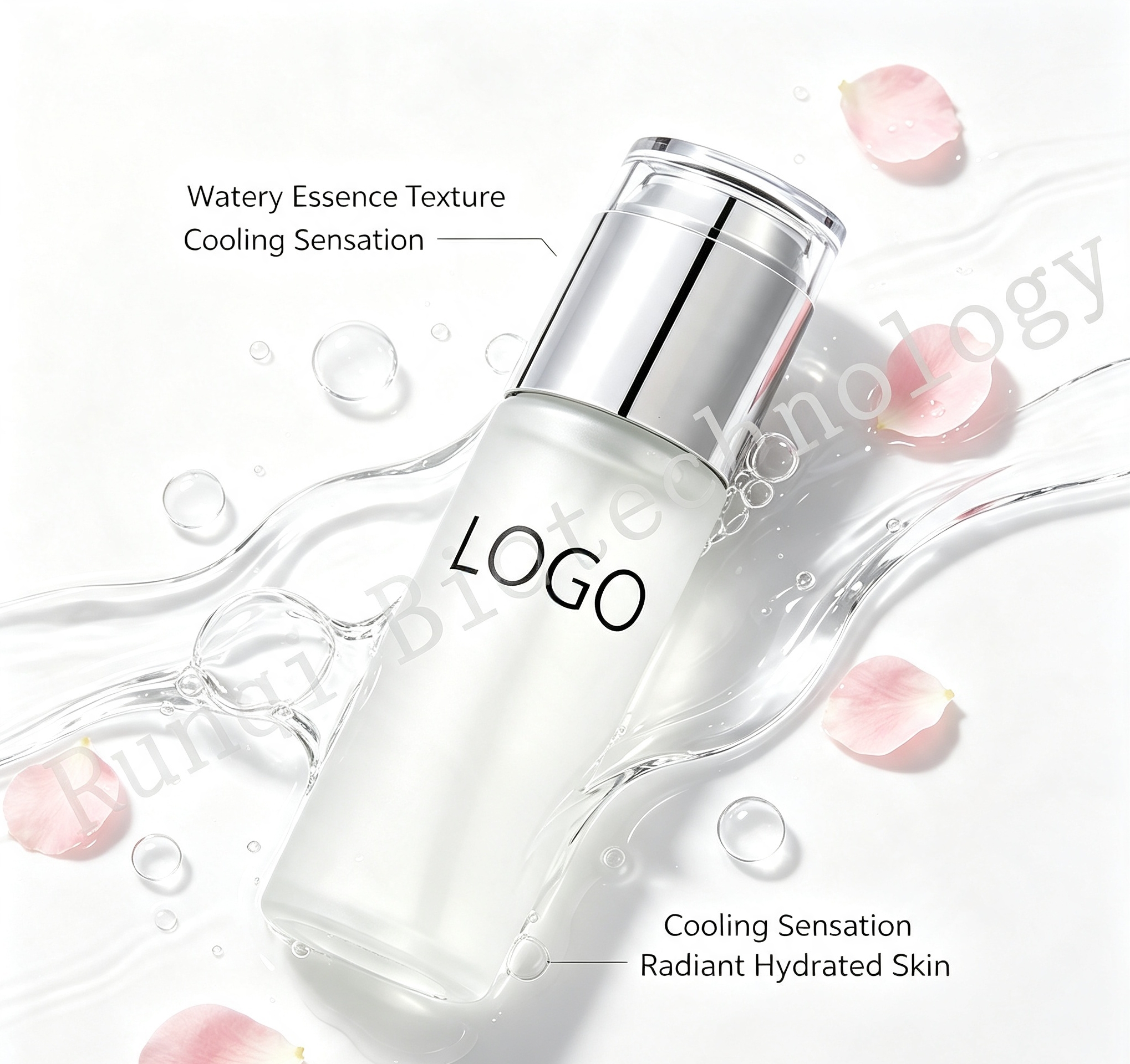 Arbutin Rose Brightening Glow Essence Water | Hydrating Firming Anti-Wrinkle Facial Toner Bulk Wholesale