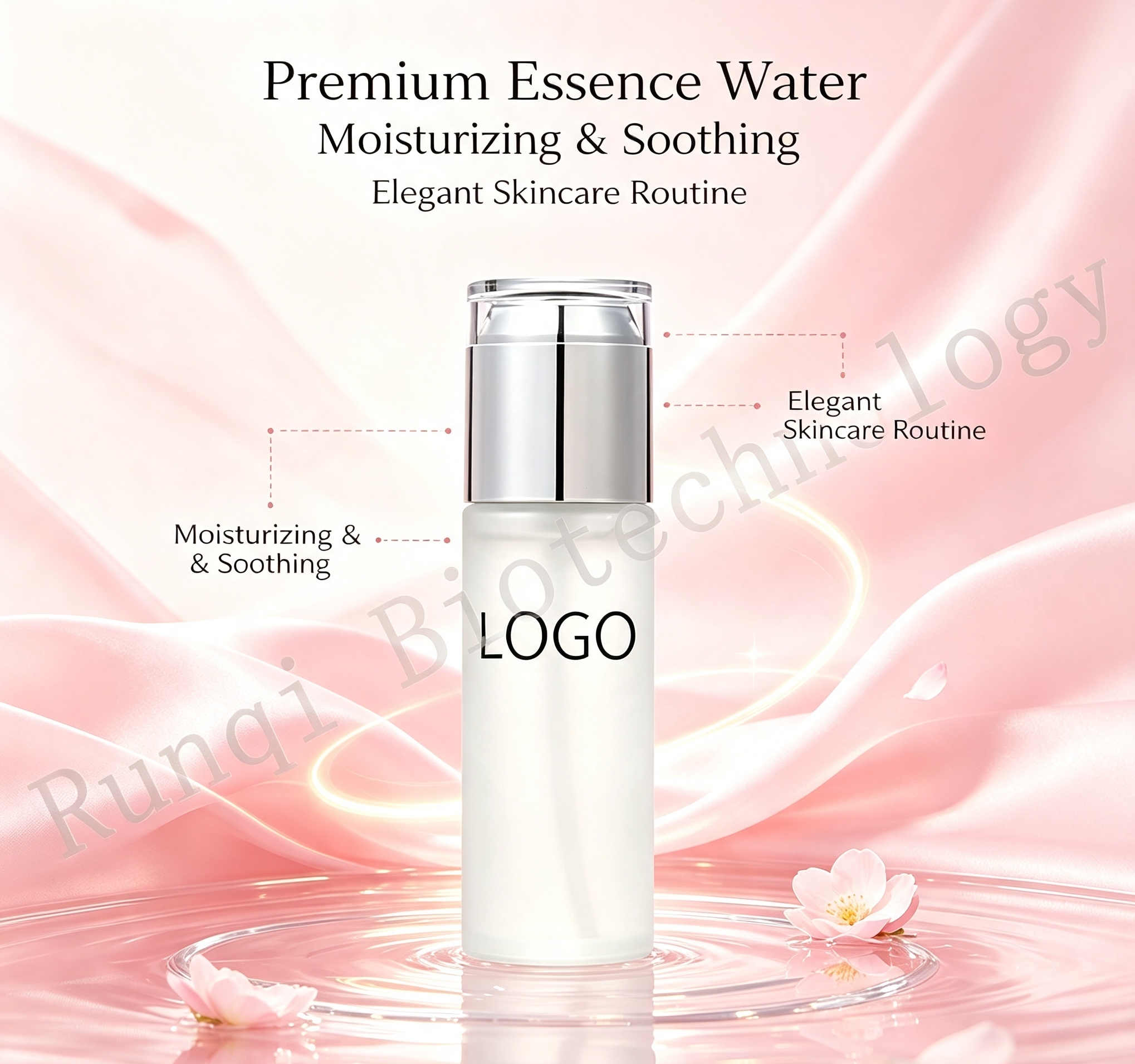 Arbutin Rose Brightening Glow Essence Water | Hydrating Firming Anti-Wrinkle Facial Toner Bulk Wholesale