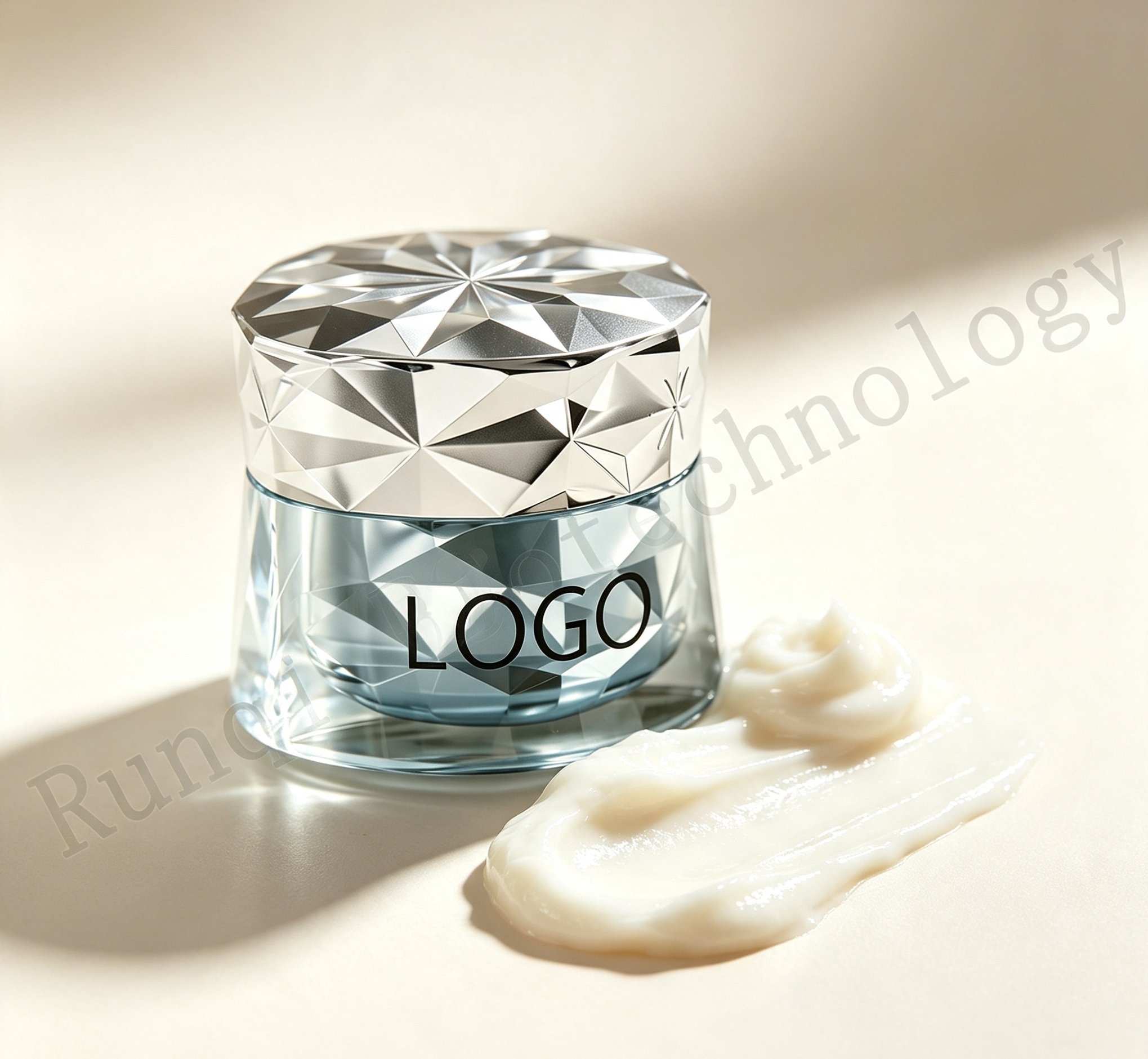 OEM White Tea Antioxidant Firming Face Cream, Soothing Hydrating Daily Facial Care