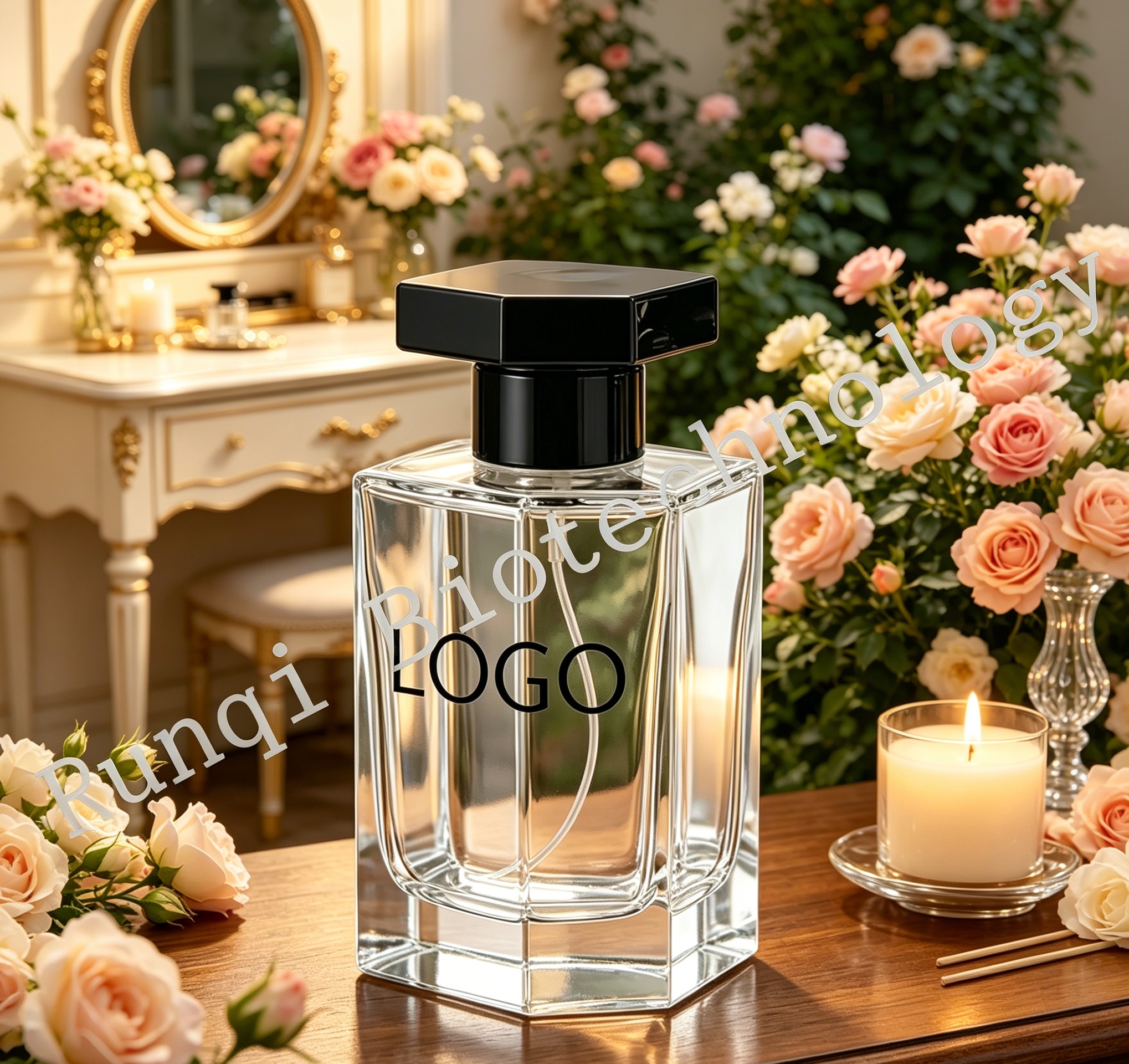 Premium Custom Private Label Women Perfume, Fresh Light Eau de Toilette Long Lasting Fragrance, Pure Desire Scent Student Perfume, OEM ODM Processing Customization