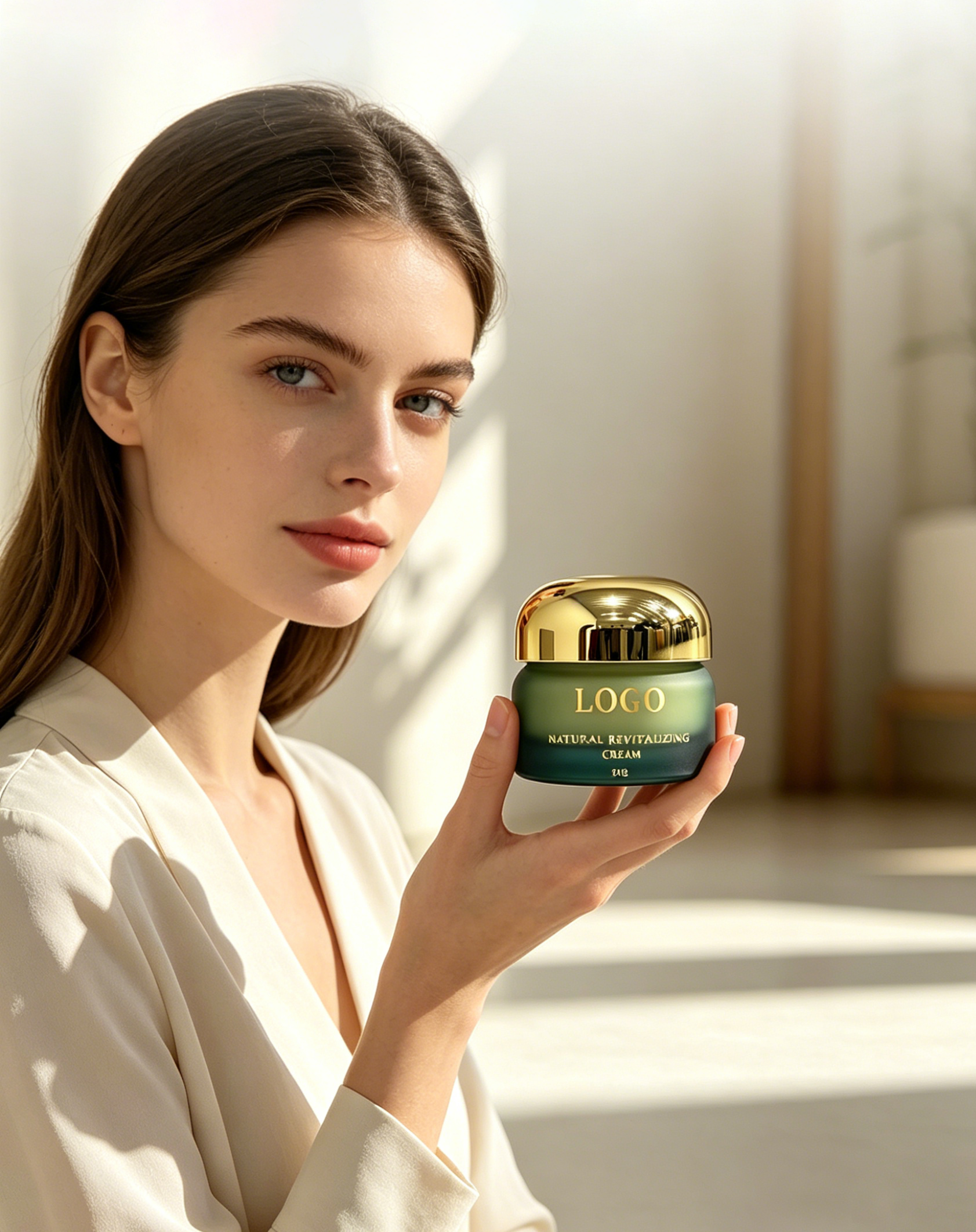 Natural Revitalizing Cream - Deep Penetrating & Soothing Formula | Long-Lasting All-Day Hydration for Stable Skin Barrier