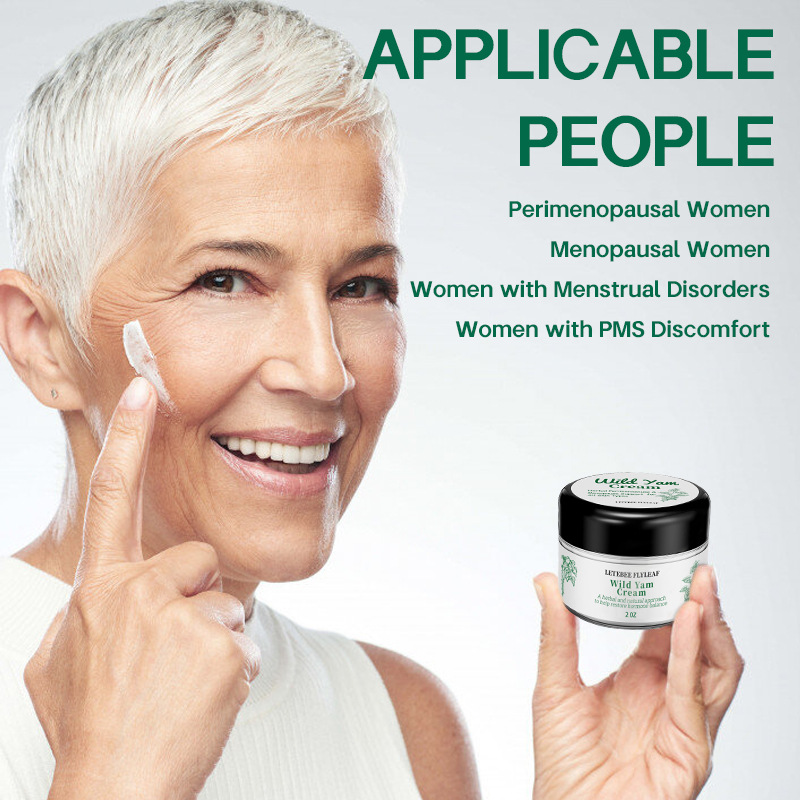 Skincare Wild Yam Moisturizing Cream for Women's Balanced Body Hormones Moisturizing Cream