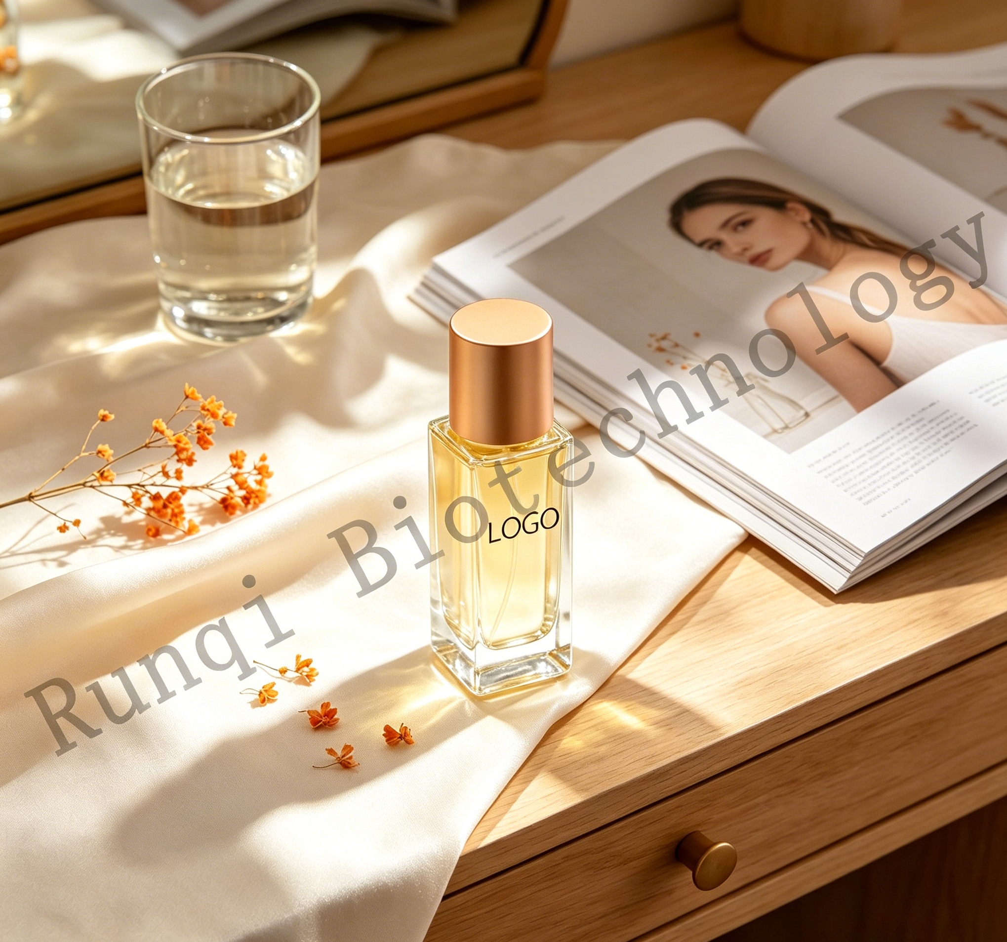 Private Label Facial Serum & Toner, Mild Hydrating Hyaluronic Acid Skin Lotion, Soothing Nourishing Firming Face Care, Support Drop Shipping & Custom Logo