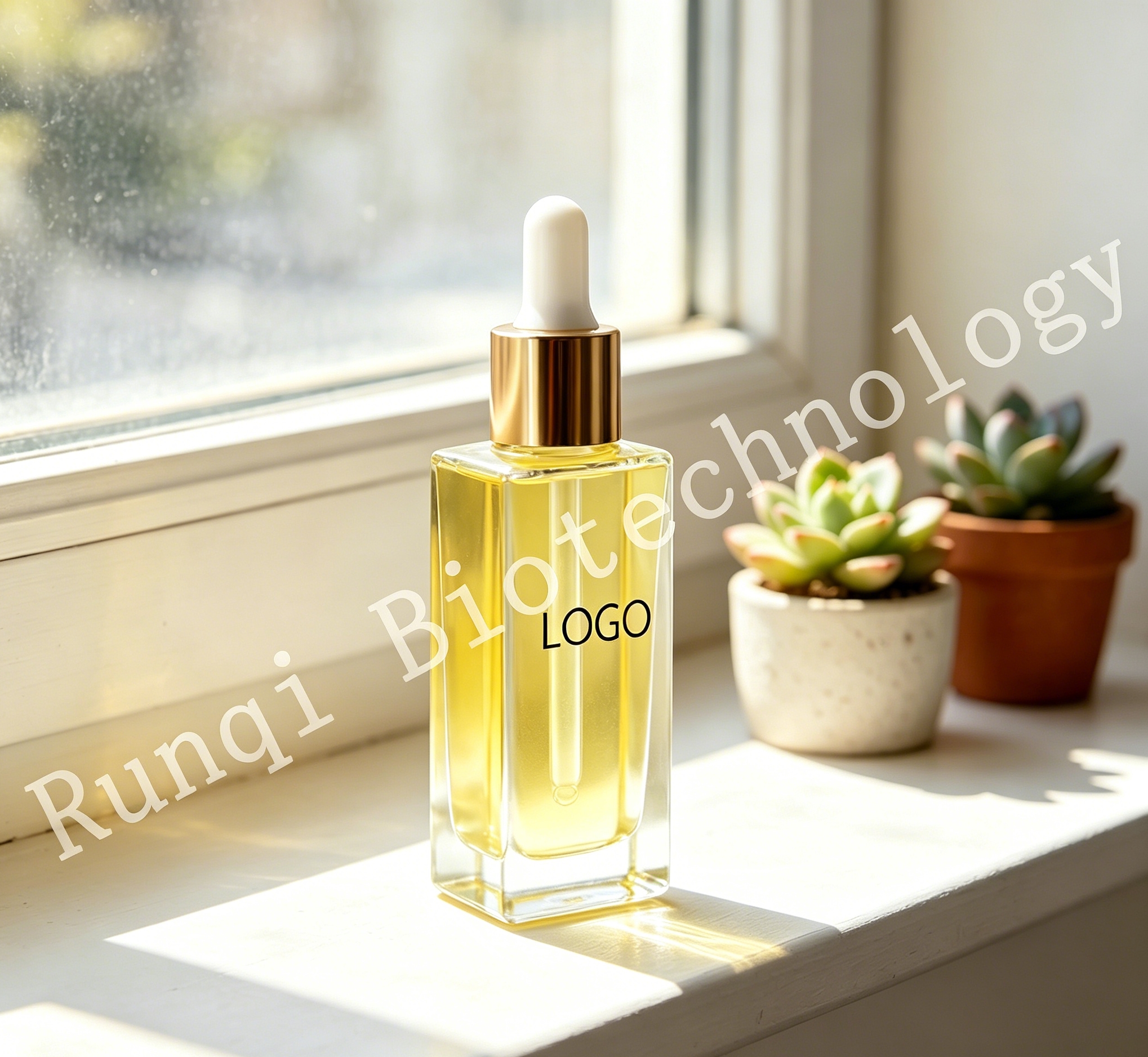 Custom OEM Skincare for Private Label Anti-Wrinkle Glycolic Serum with AHA 30ml for Strengthening Skin Barrier Moisturizing