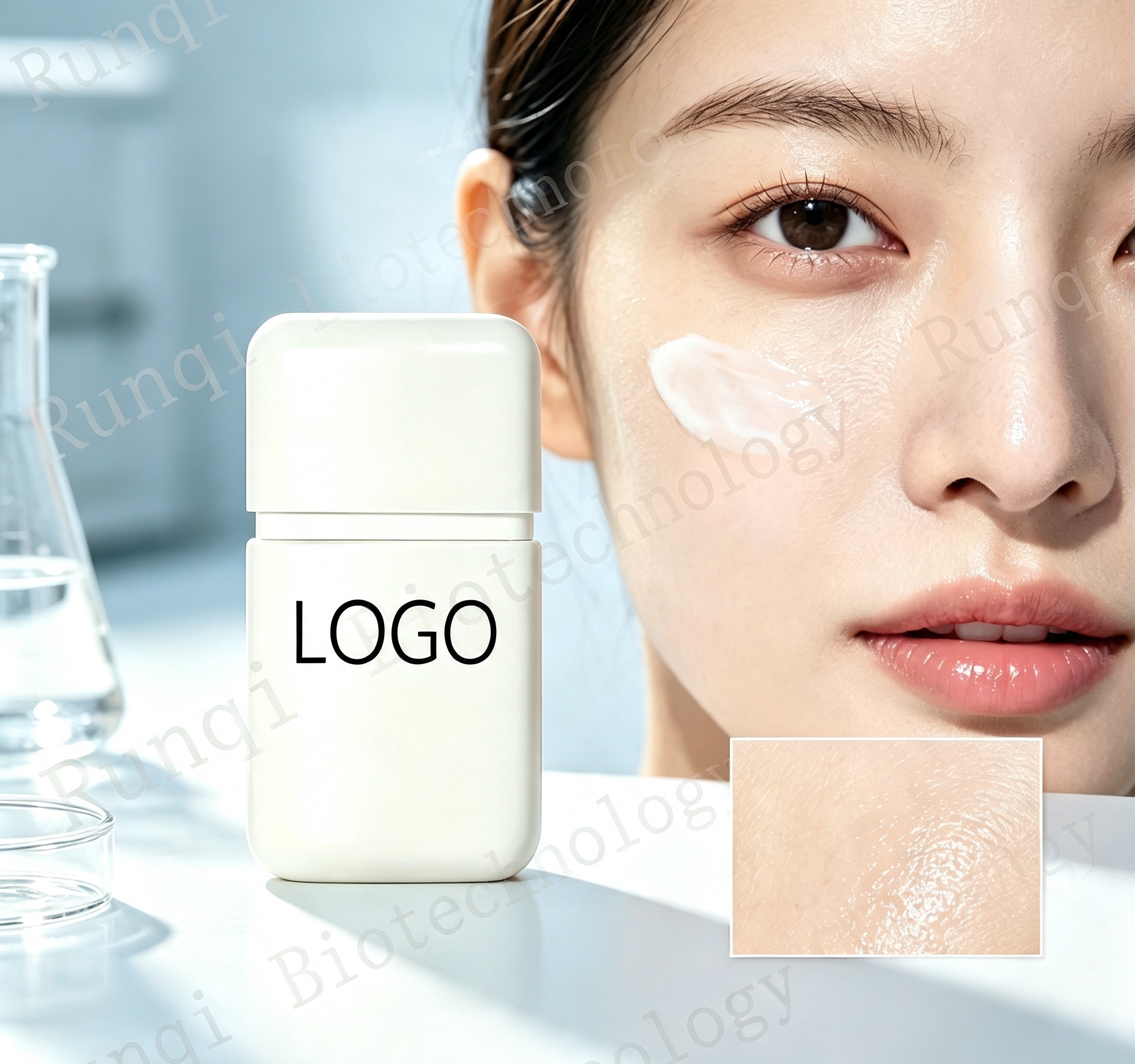 Custom Brightening Sunscreen SPF50+, Private Label OEM & ODM Cosmetic Manufacturer, Cross-Border Makeup Factory Customization Service