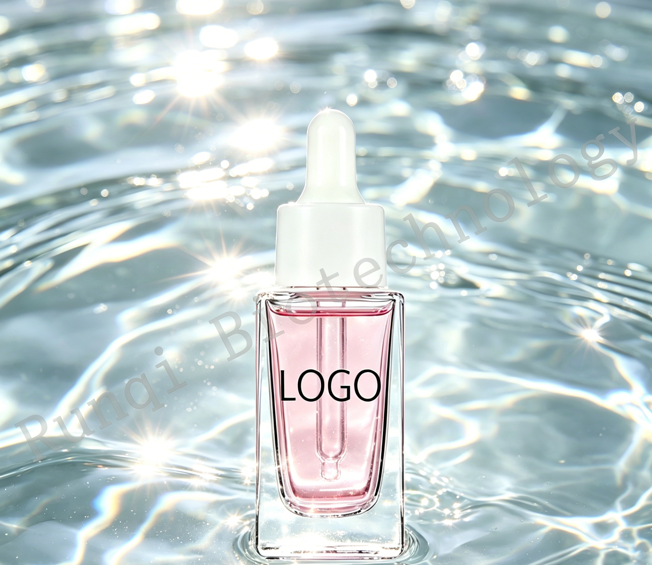 Facial Serum with AHA & Vitamin C Hydrating & Brightening Face Treatment Squalane & Firming Liquid for Female