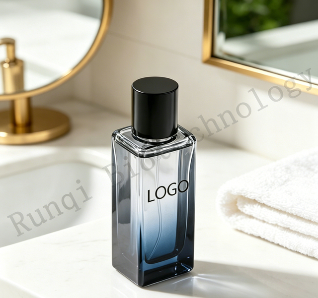 15ml Clear Men's Perfume Travel Size Mini Eau de Toilette, Long Lasting Scent, Custom OEM Private Label Fragrance Samples