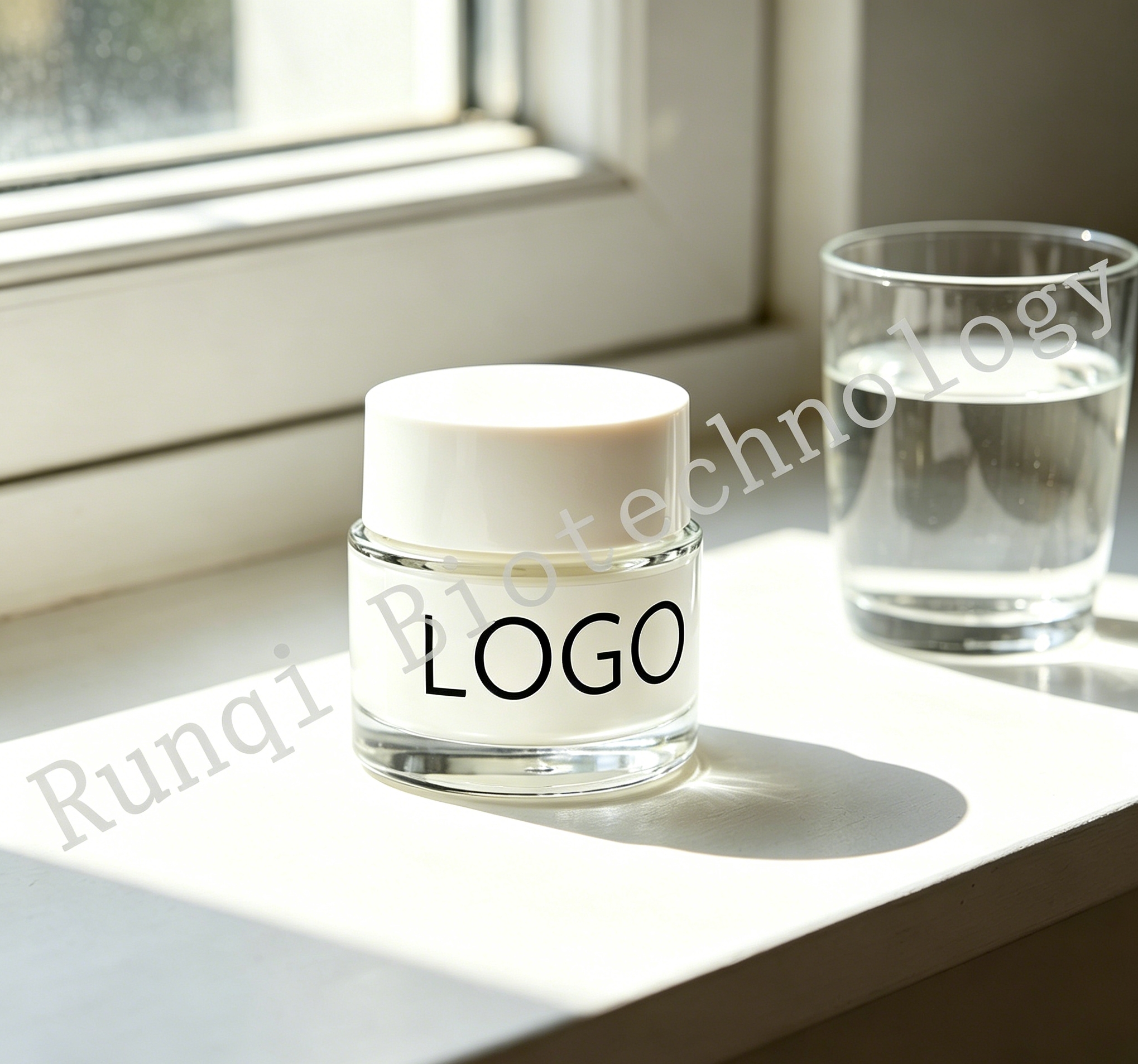 OEM ODM Private Label Aloe Vera Oil-Free Eye Cream Manufacturer Custom Formula Eye Treatment Reduce Dark Circles Smooth Fine