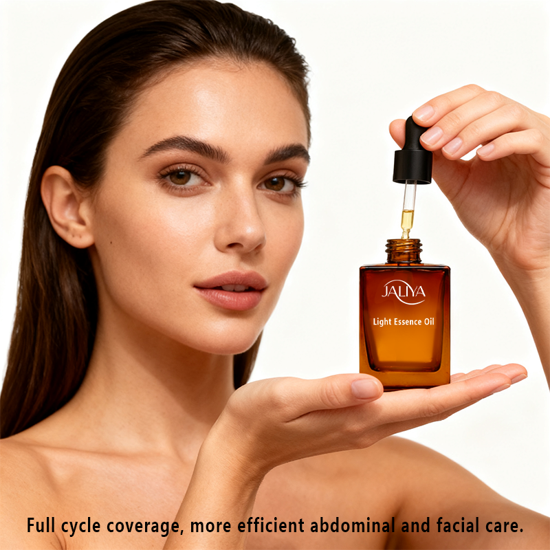 JALIYA Light Essence Oil - Long-Lasting Stretch Mark Prevention & Deep Skin Elasticity Boost | Continuous Nourishing Body Oil for Pregnancy Care