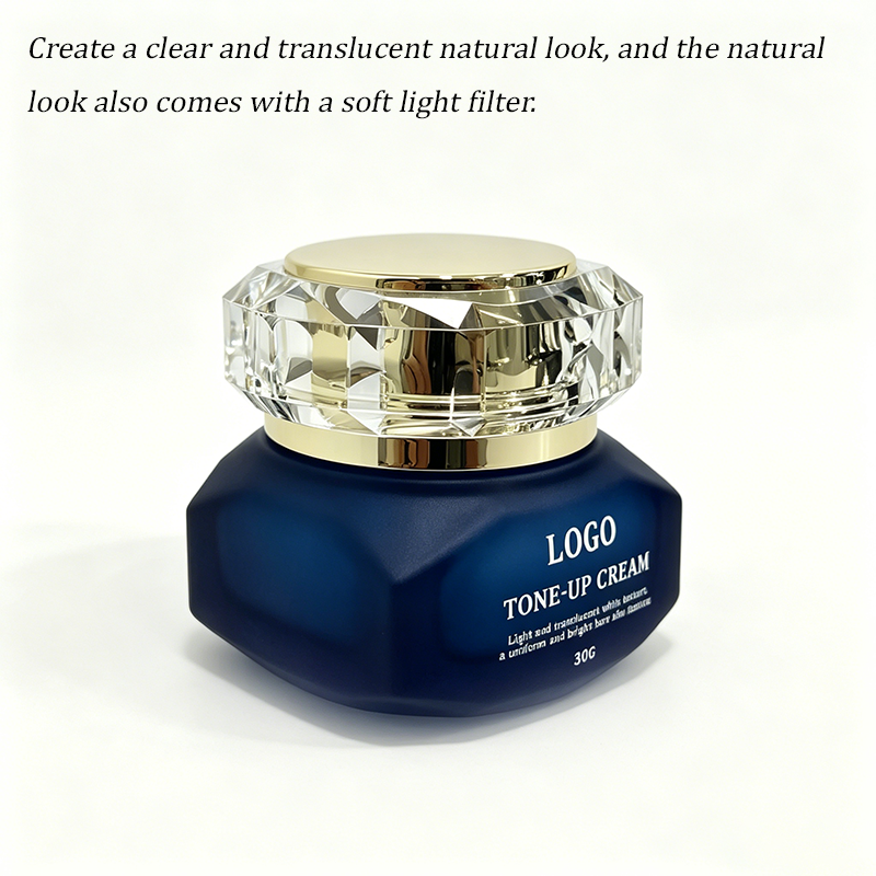 Natural Tone-Up Cream - Long-Lasting Brightening & Yellow Tone Correction | All-Day Non-Fake White Finish