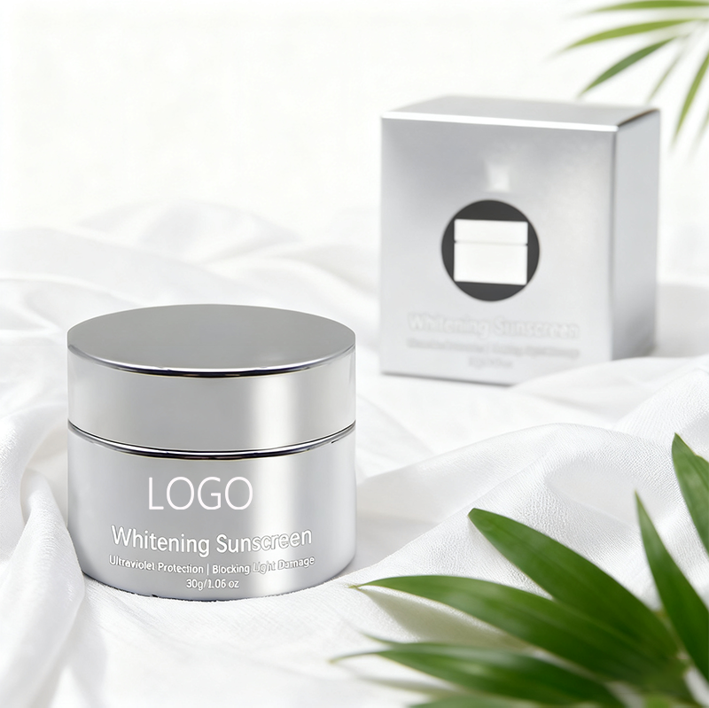 Whitening Sunscreen Cream - Long-Lasting UV Protection & Brightening Effect | All-Day Moisturizing Sunblock for Transparent Skin Care