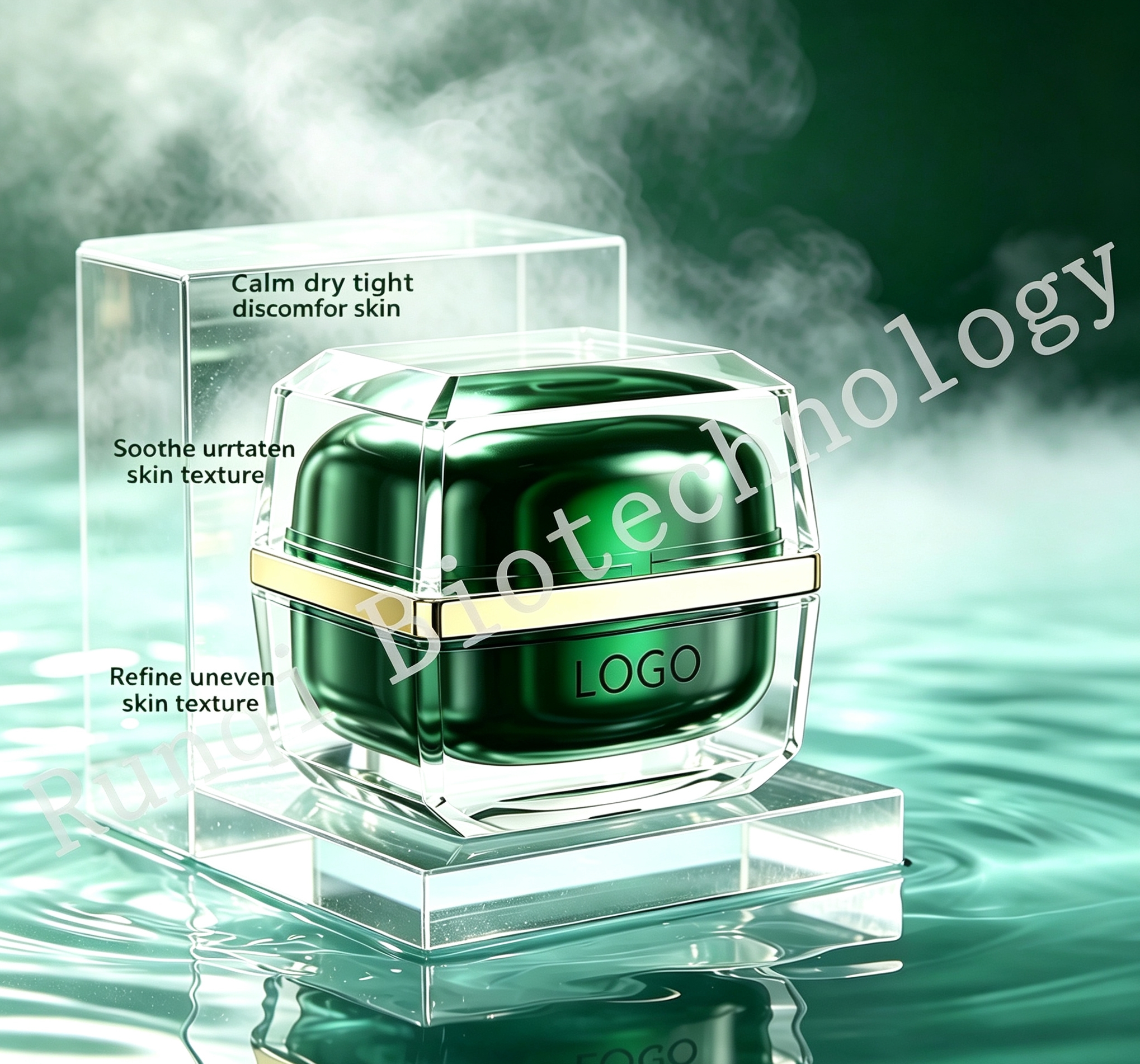 EM Custom Multi-effect Hydrating Face Cream, Soothing & Skin Smoothing Facial Moisturizer