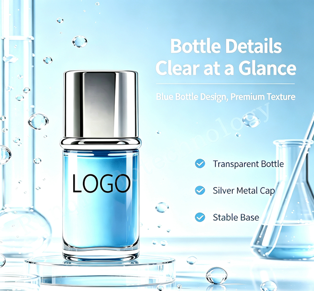 Custom Copper Peptide Ampoule Serum | Soothing Repair Raw Material Private Label Serum