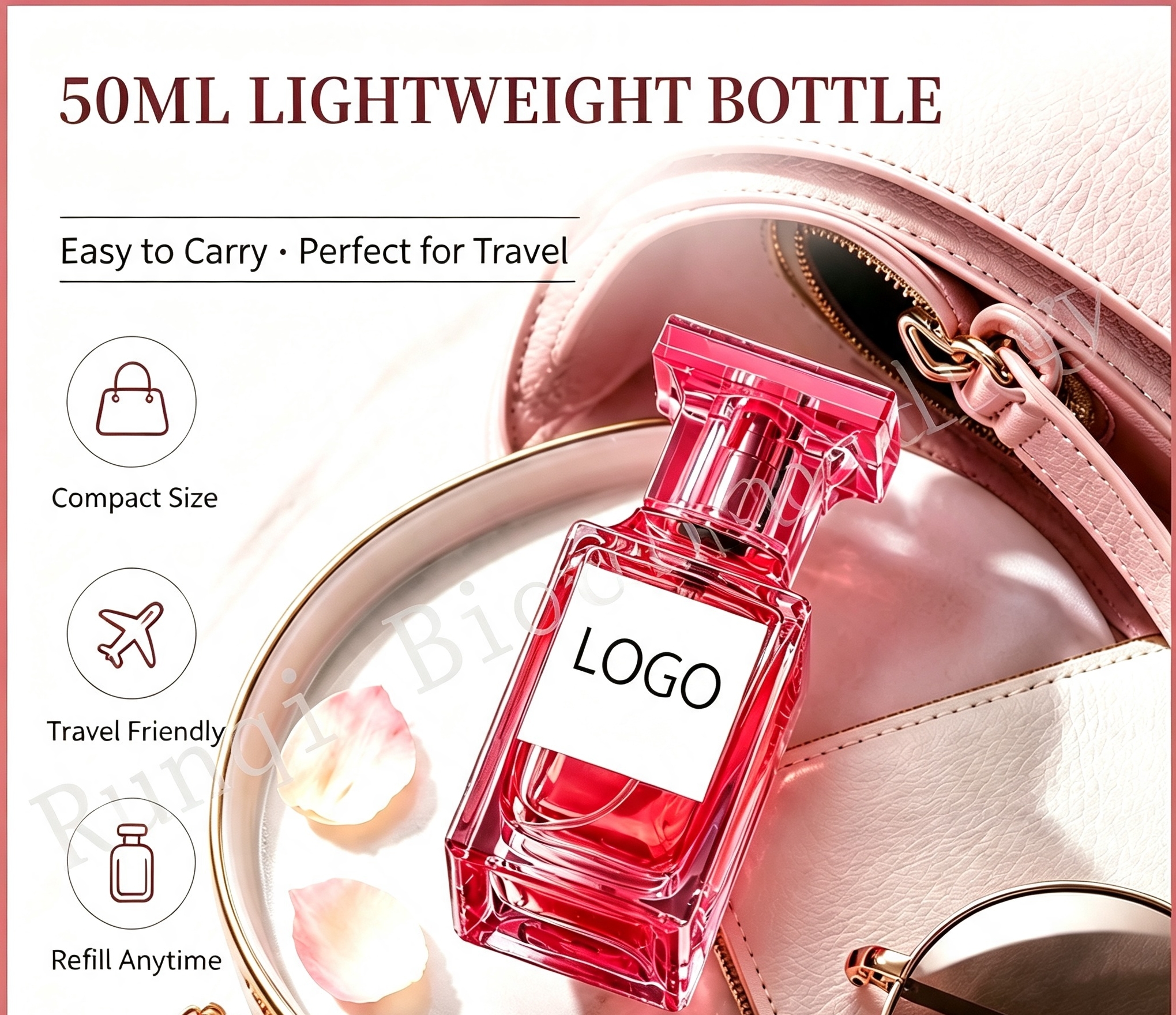 Women Cherry Eau de Parfum Sweet Long Lasting Fragrance OEM Available