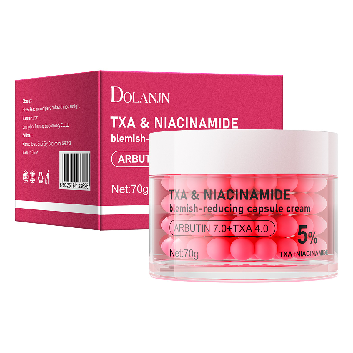 TXA & Niacinamide Brightening Capsule Cream – Dual-Action Formula for Even Tone & Radiant Skin