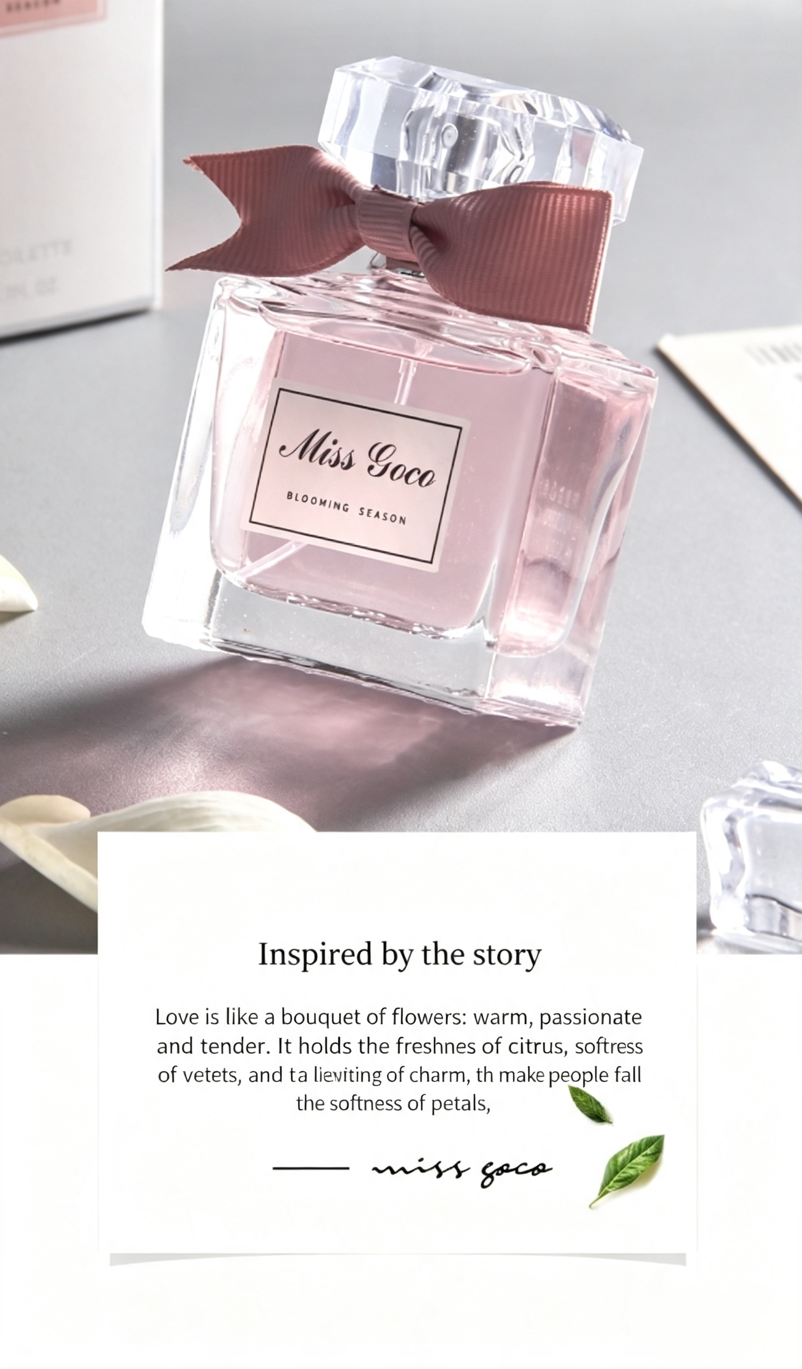 Blooming Season Eau de Toilette – A Sweet Whisper of Spring Blossoms