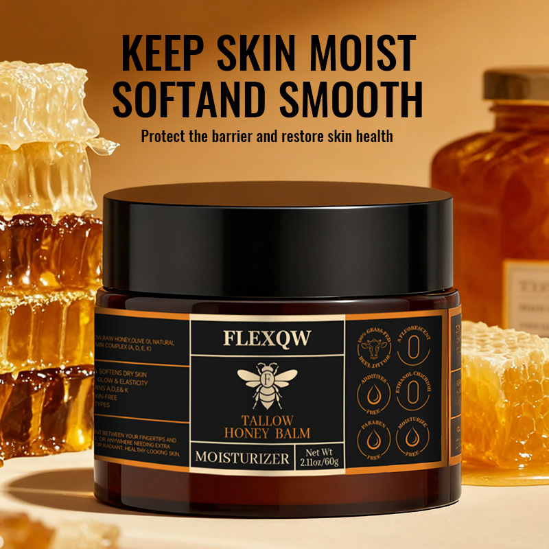 Butter Honey Moisturizing Cream Facial Moisturizing Cream Bee Venom Cow Fat Cream Skincare Cream