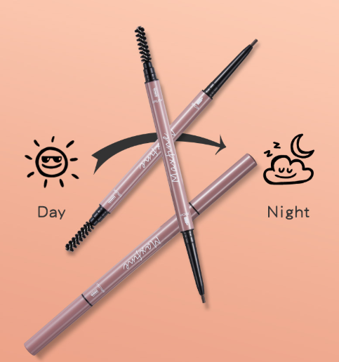 Minimalist Dual-Tip Micro-Carving Long-Wear Eyebrow Pencil – Soft Matte Finish & Precise Brow Shaping
