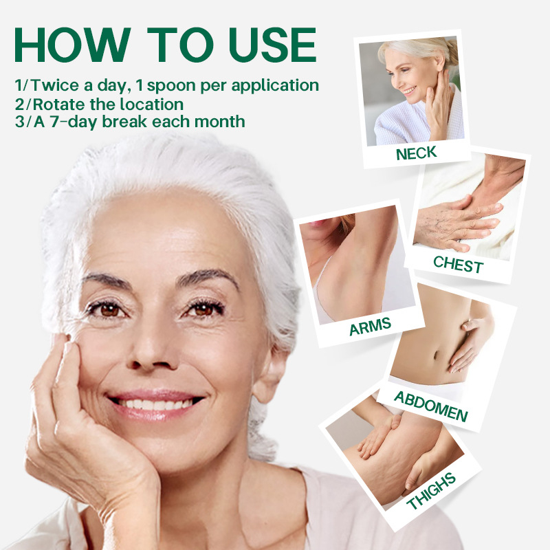 Skincare Wild Yam Moisturizing Cream for Women's Balanced Body Hormones Moisturizing Cream