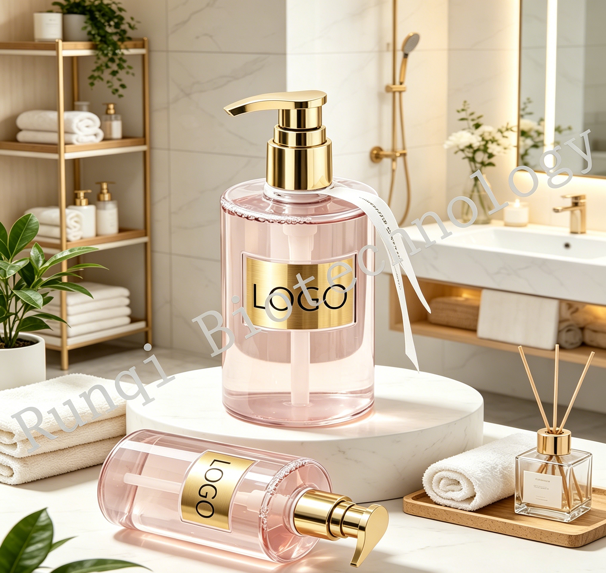 Custom Amino Acid Luxury Fragrance Body Wash, Long Lasting Scent Hydrating Non-Slip Moisturizing Shower Gel, OEM Private Label Wholesale