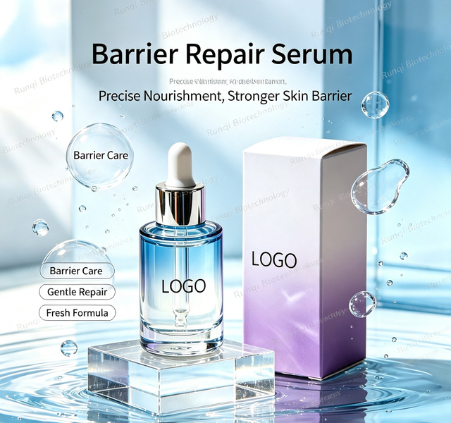 Custom 12% Vitamin B5 Serum OEM ODM Private Label, Intense Repair & Deep Hydrating Soothing Facial Serum, Custom Skincare Contract Manufacturing