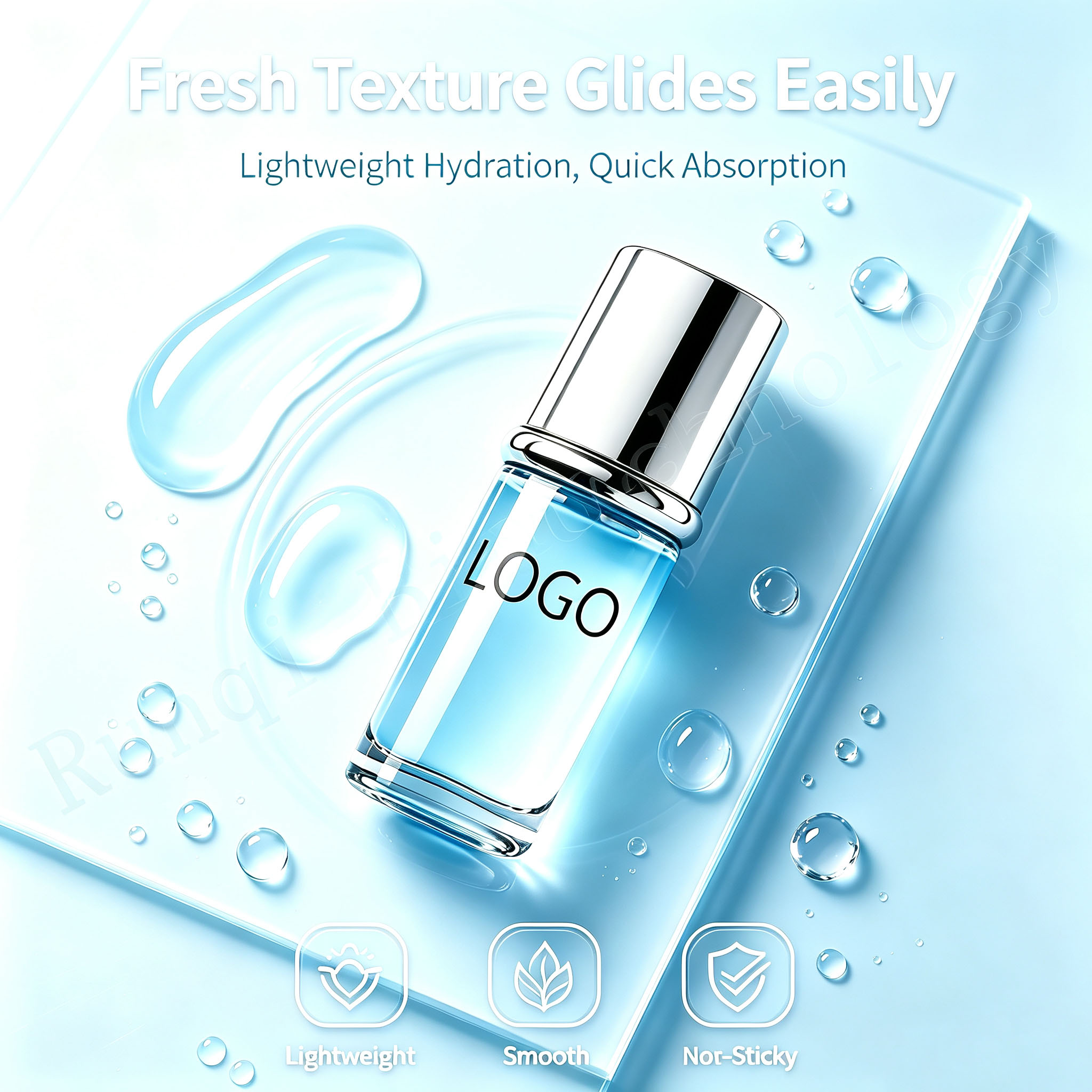 Custom Copper Peptide Ampoule Serum | Soothing Repair Raw Material Private Label Serum